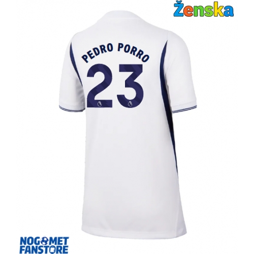 Tottenham Hotspur Pedro Porro #23 Domaci Dres za Ženska 2026-27 Kratak Rukav